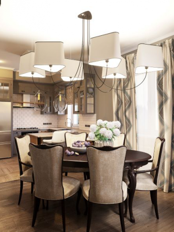 Интерьер дома в снт Флора.