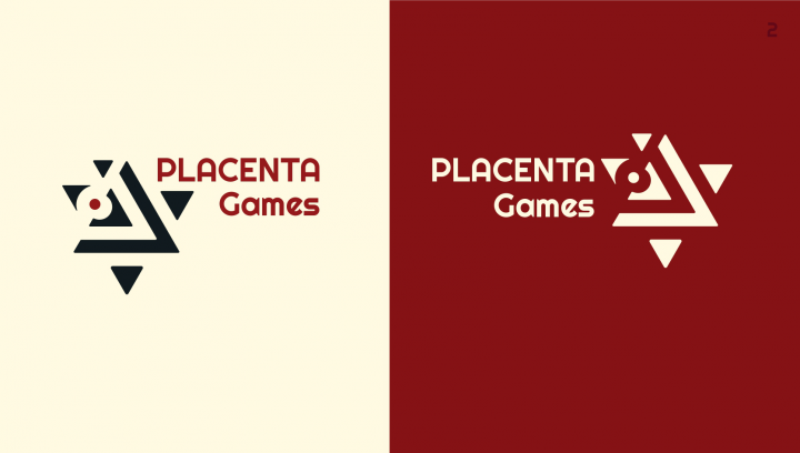 Брендинг, разработанный для "Placenta Games"