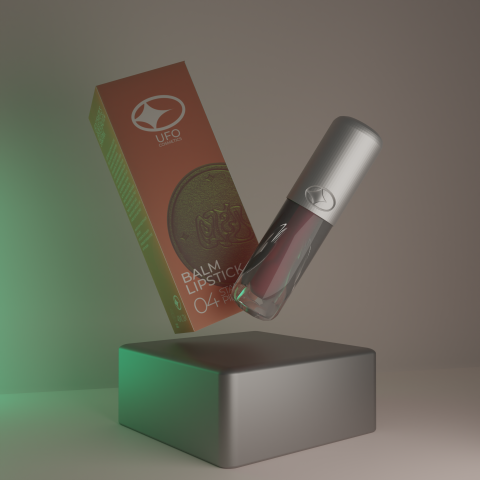 Разработка фирменного стиля для бренда "UFO Cosmetics"