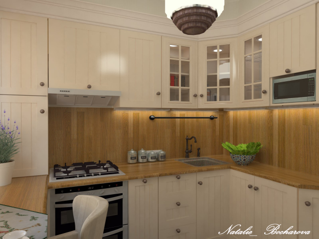 Интерьер кухни в стиле Прованс