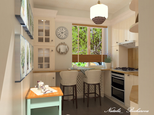 Интерьер кухни в стиле Прованс