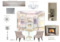 Эскиз гостиной 2