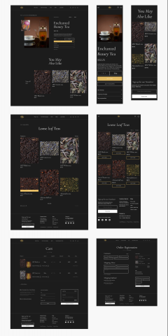Редизайн сайта сингапурской чайной компании TWG
