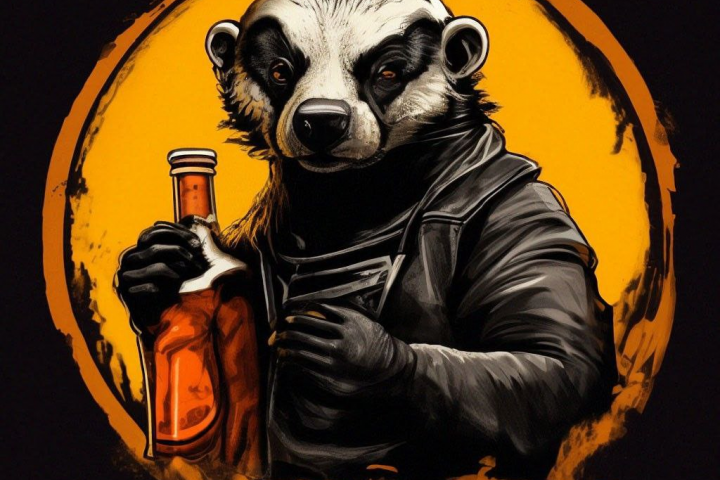 Медоед логотип