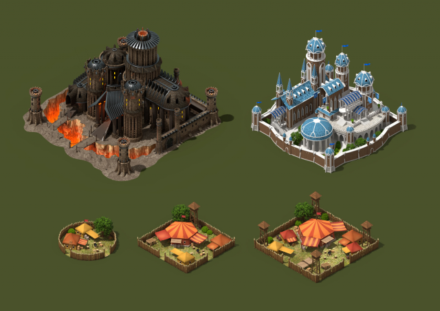 Домики для игры