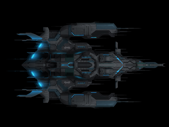 Космический корабль для игры 4