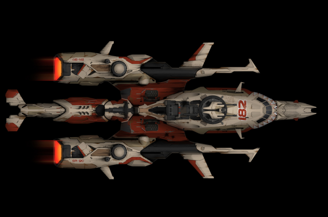 Космический корабль для игры 1