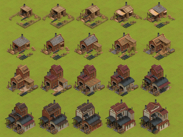 Постройки для игры