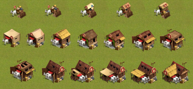 Постройки для игры