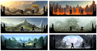 Скетчи для Shadow fight 3