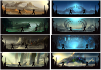 Скетчи для Shadow fight 2