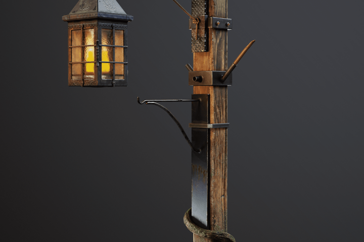 Count's old street lamp.