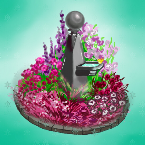 Дизайн-проект цветника