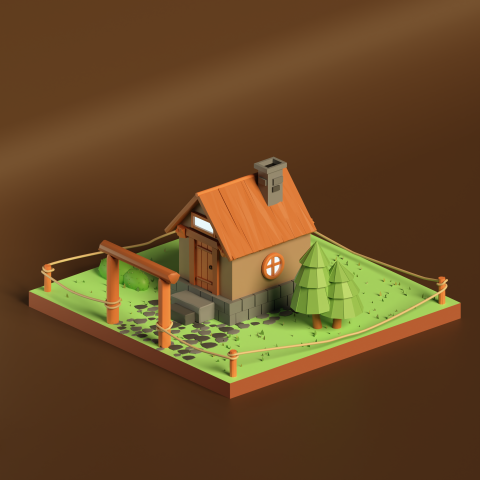 A house in the forest