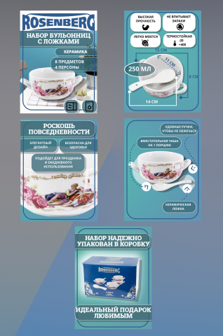 Сервиз для OZON