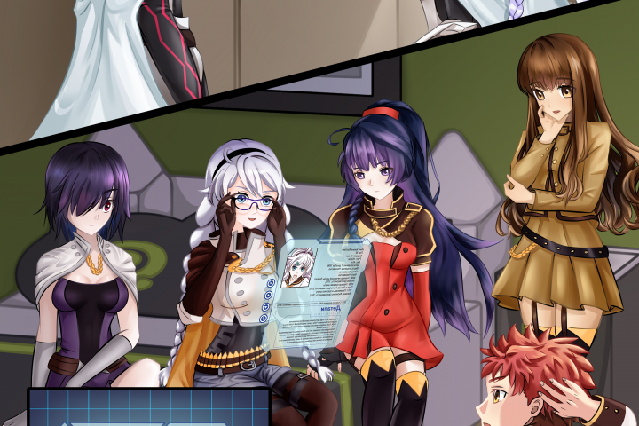 Иллюстрация для ранобэ