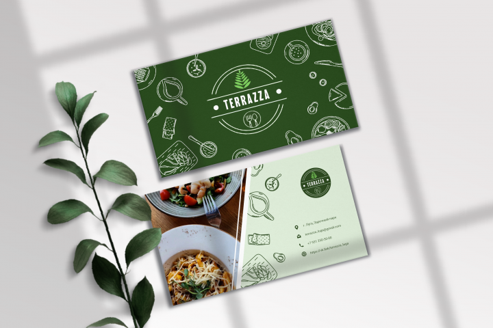 Визитка ресторана