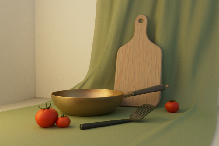 Натюрморт в Cinema 4D