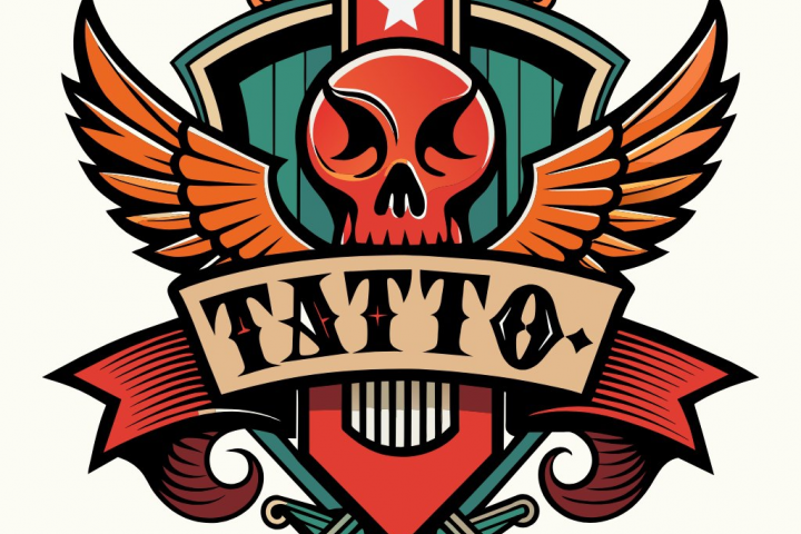 Логотип для тату салона.