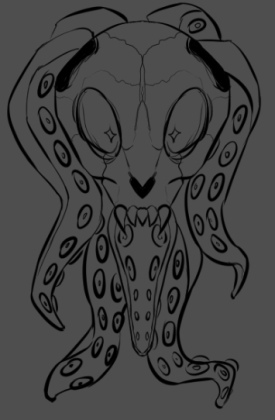 Эскиз тату.