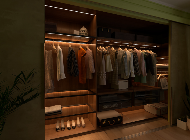 Разработка встроенного гардероба