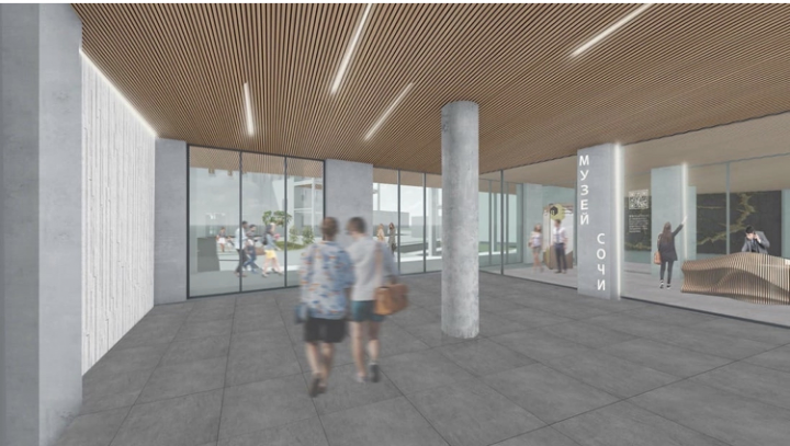 Интерьер ЦУМ г.Сочи