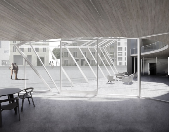 Интерьер библиотека