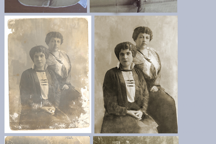 Восстановление и ретушь фотографий .