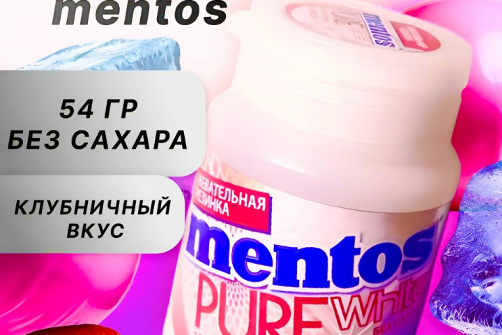 ИНФОГРАФИКА | Жевательная резинка mentos