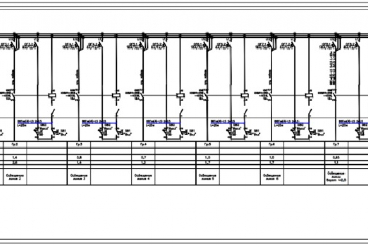 ГК «ПИК». Система управления силовым электрооборудованием произв