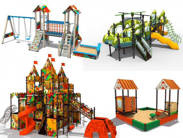 Виз и разработка уличного игрового оборудования