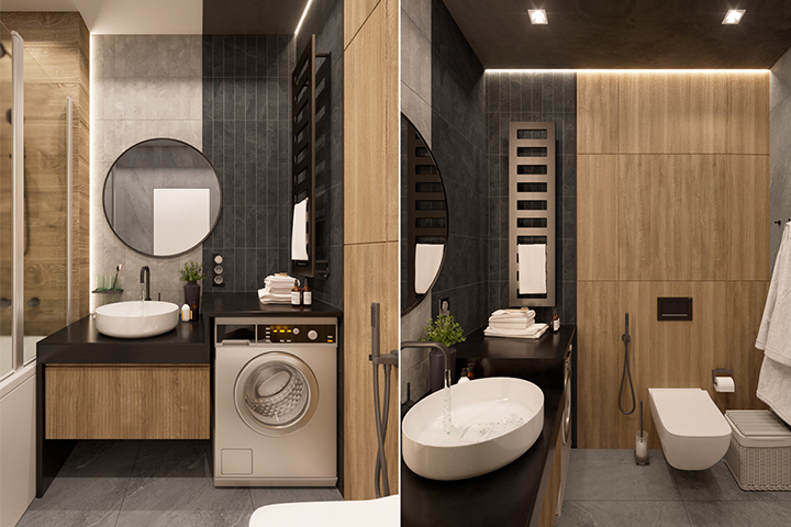 Визуализация санузла 2018 г.