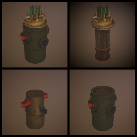 Nuclear Reactor (1 of 5 Parts)