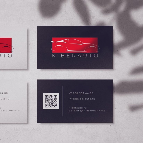 Визитка для интернет-магазина