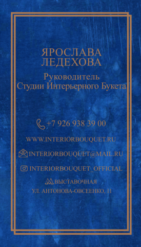 Визитка низ