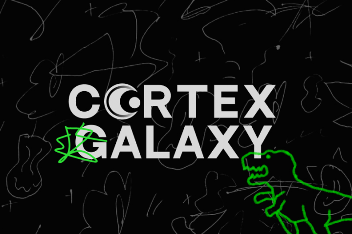 UX/UI концепт для креативного агентства «Cortex Galaxy»