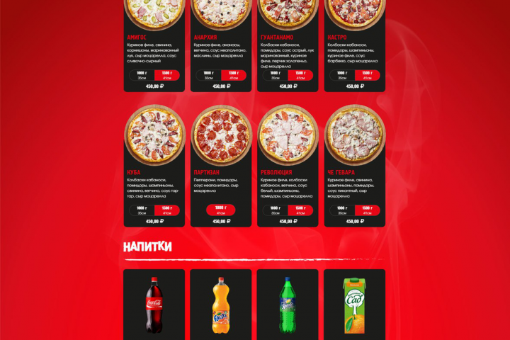 Пицца "Куба"