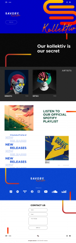 Landing для музыканта