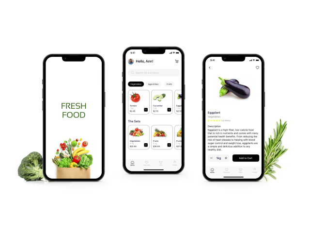 Fresh Food - Mobile Appp