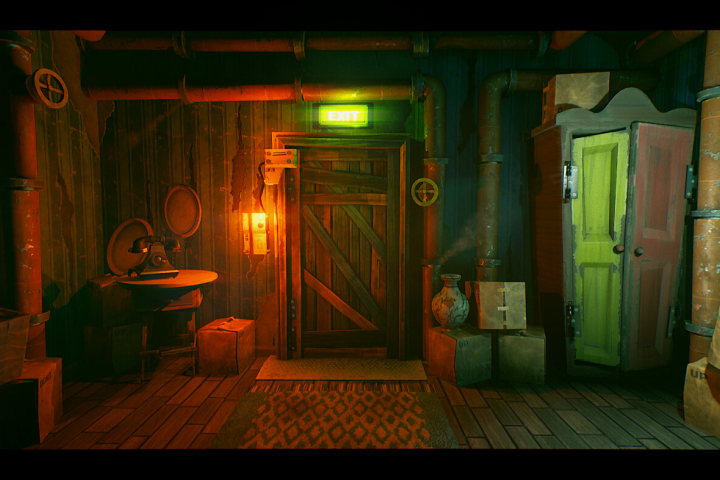 Hello Neighbor Main Room Semi-realism 3D