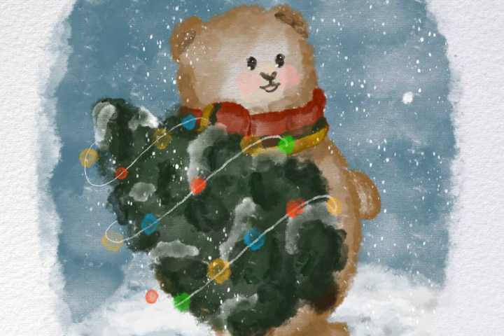 Новогодняя иллюстрация