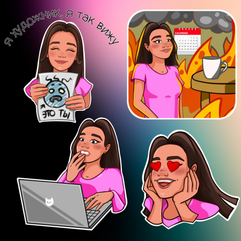 Telegram stickers