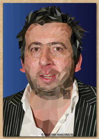 Портрет | Low Poly Portrait vector | Michel Muller