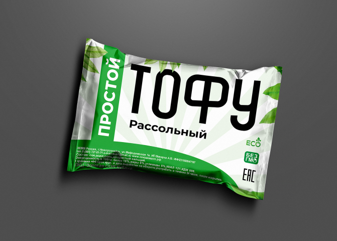 Упаковка тофу