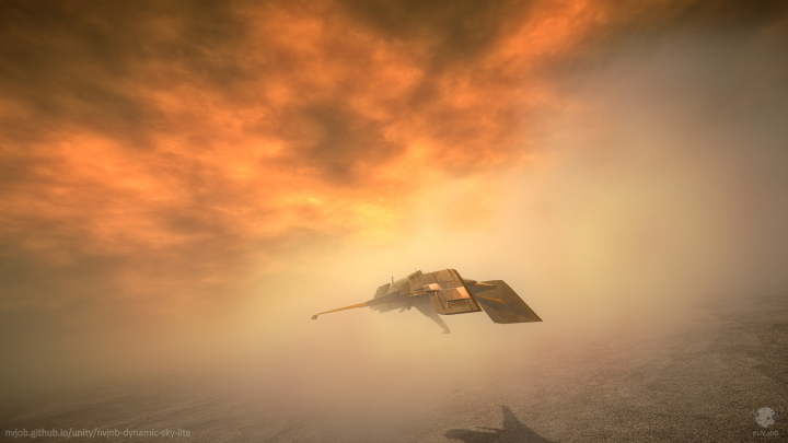 #NVJOB Dynamic Sky (Unity)