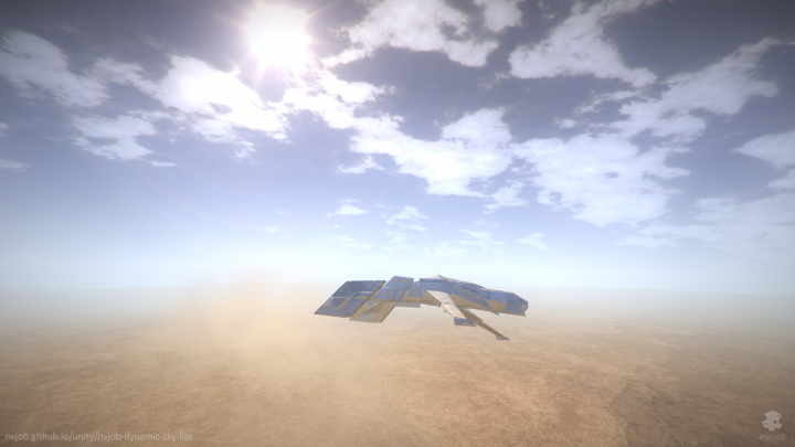 #NVJOB Dynamic Sky (Unity)