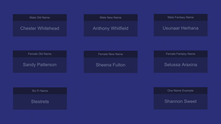#NVJOB Name Generator Pro (Unity Asset)