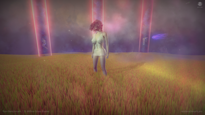Rain Benchmark (C++, C#, Unity)