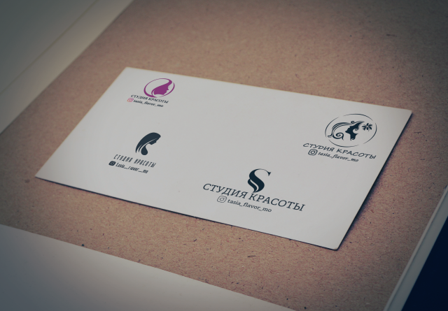 Логотип салона красоты в инстаграме