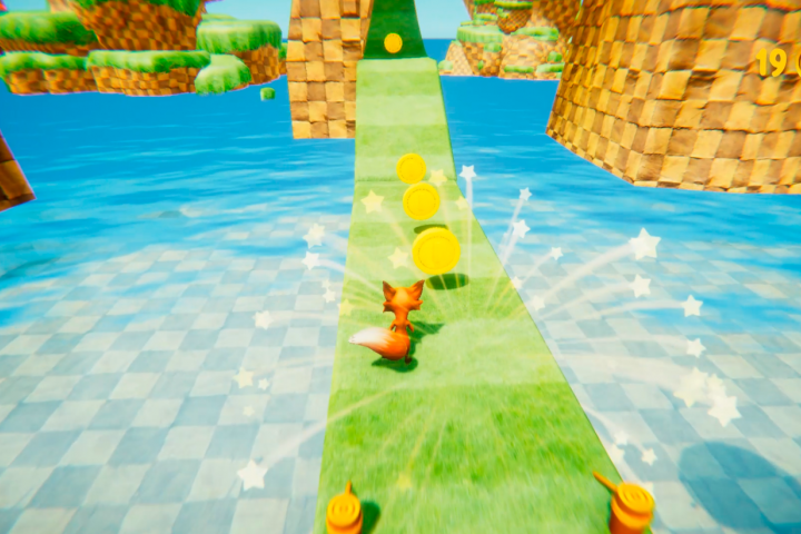 Crash Bandicoot-like
